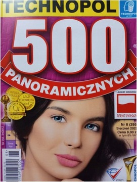 Krzyżówki 500 panoramicznych 8/2022 TECHNOPOL