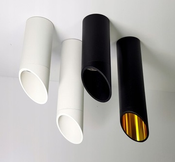 НАВЕРХНОСТНОЕ УГЛОВОЕ ОСВЕЩЕНИЕ Точечная ТРУБА 30см LED GU10