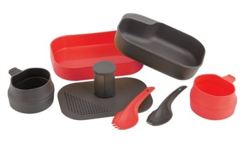 Zestaw biwakowy Camp-A-Box Duo Complete Red Wildo
