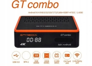 Тюнер DVB-S, DVB-S2, DVB-T, DVB-T2 GT Media GT COMBO
