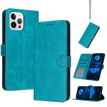 Flip Etui Dla IPhone 12 Pro Max Z Gniazdo Kar