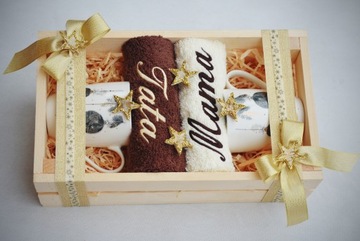 ОРИГИНАЛЬНЫЙ НАБОР Новогодний подарок маме и папе.