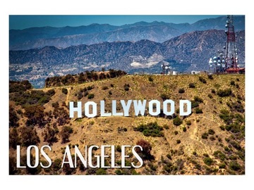 Los Angeles - Hollywood - Magnes na lodówkę