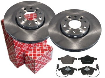 TARCZE KLOCKI FEBI PRZÓD PASSAT B5 B5 FL 288MM