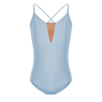 BODY BALETOWE STRÓJ DO TAŃCA BALETU BŁĘKITNE 160