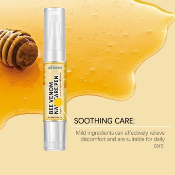 Bee Venom Grey Ручка для ухода за ногтями, блеск для ногтей, защита от столкновений