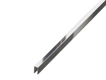 LISTWA OZDOBNA U REKTYFIKOWANA SREBRNA 1cm x 244cm