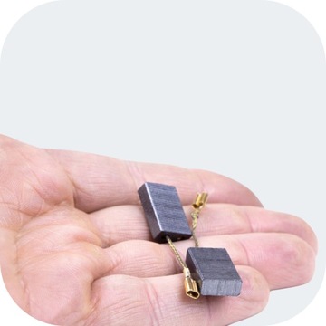 ZESTAW SZCZOTKI WĘGLOWE DO WIERTARKI SZLIFIERKI 6x9 6x10 7x11