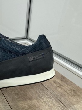 HUGO BOSS 50321670 FULLTIME SNEAKERSY BUTY SKÓRZANE SKÓRA 40 25,8 CM