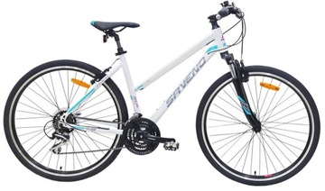 Rower crossowy SAVENO Everest 1.0 LDS 19'' Biały