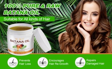 Масло батана для роста волос Dr. Sebi Organic (7,8 жидких унций), сырое масло батана,