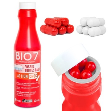 Bio7 CHOC MAX STARTER do OCZYSZCZALNI Mocne BAKTERIE rozruch start TŁUSZCZE