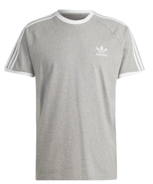 Koszulka Adidas Męska T-Shirt Szara r. L Sportowa Bawełniana