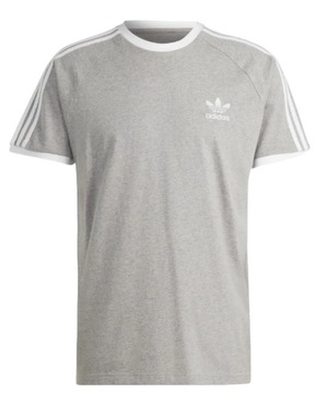 Koszulka Adidas Męska T-Shirt Szara r. XL Sportowa Bawełniana