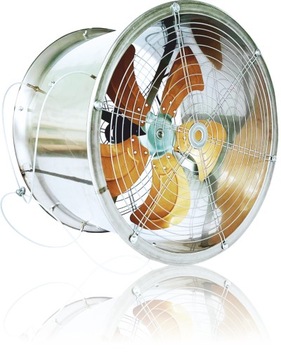 Циркуляционный вентилятор воздушного смесителя TK500 для теплицы fi500x315