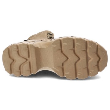 Бежевые ботинки Big Star модная женская обувь