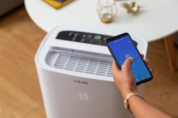 WELLTEC DHN30 ОСУШИТЕЛЬ ВОЗДУХА 3в1 до 60м² 30л/24ч WiFi НАСОС HEPA H13