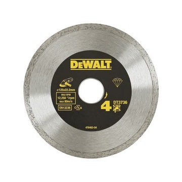 Tarcz do ciecia na sucho 125/1,6/7mm DeWalt DT3736