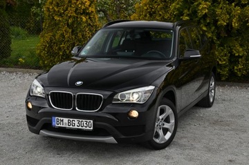 BMW X1 E84 Crossover Facelifting sDrive 18d 143KM 2013 BMW X1 2.0d Lift Navi Android Xenon Czarna NOWY ROZRZĄD Tylko 158 tys km !