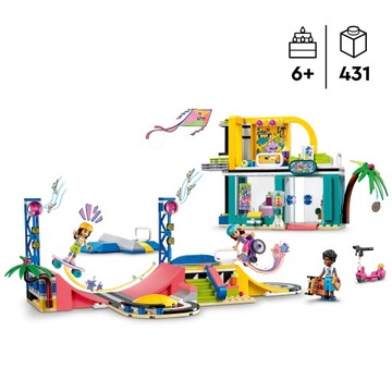 Скейтпарк LEGO Friends 41751 431 деталь 6+