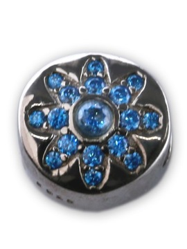 Charms zawieszka Kwiatek Srebro 925