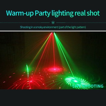 8 oczu RGB DMX oświetlenie sceniczne DJ