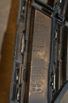 Vw Passat B8 Решетка радиатора подъемная 3G0853651DJ