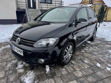 Volkswagen Golf Plus II 2010 Volkswagen Golf Plus Volkswagen Golf VI Plus 1.4 Benzyna Czarny Sprowadzon