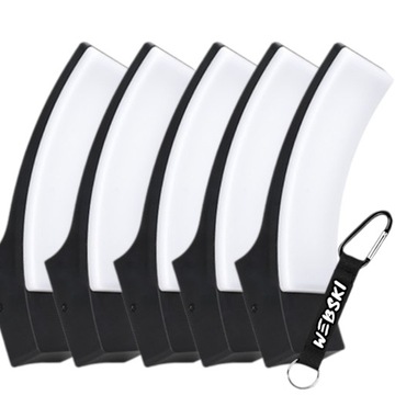 5x Lampka Lampa Kinkiet LED 12W IP65 Zewnętrzny na Ścianę Elewację Fasadę