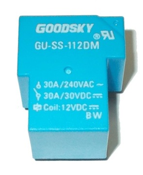PRZEKAŹNIK cewka 12V 30A GU-SS-112DM GOODSKY