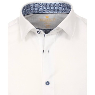 biała bawełniana koszula męska Redmond modern fit M_klatka_112