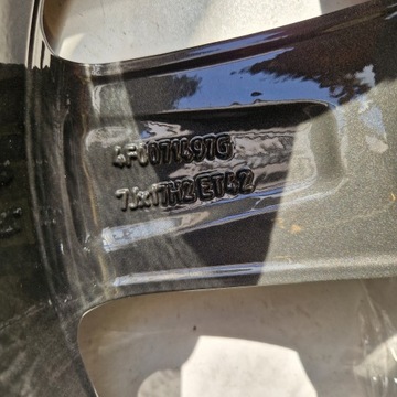 4× DISK HLINÍK AUDI OE 7.0" X 17" 5X112 ET 42