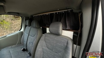 Renault Trafic II Kabina 2.0 dCi 115KM 2010 Renault Trafic long Kamper 2.0dci lozko lodowka kuchenka ,tv 2x markiza z, zdjęcie 2