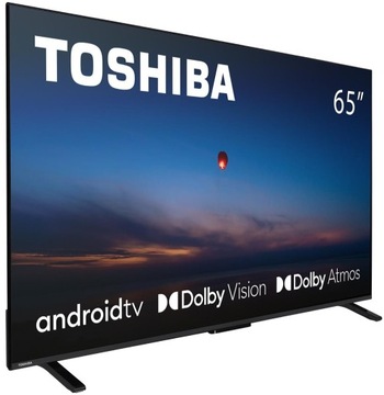 Toshiba 65UA2363DG 65-дюймовый 4K UHD LED-телевизор, черный