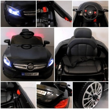 AUTO NA AKUMULATOR CABRIO ŚWIATŁA PILOT NA ROCZEK