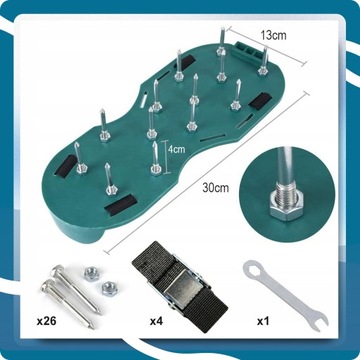 САДОВЫЙ АЭРАТОР ТУФЛИ С ШИПАМИ ТРАВЯНОЙ ШАРФАТТЕР