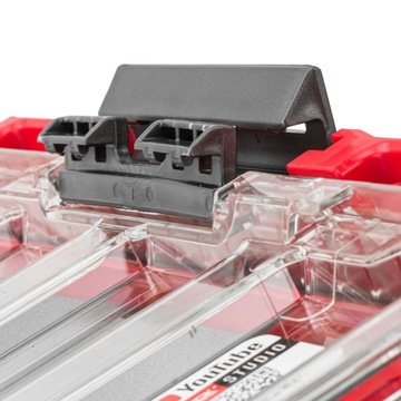 2x организатор Qbrick System One 2.0 Organizer 2xl MFI Red Custom Modular