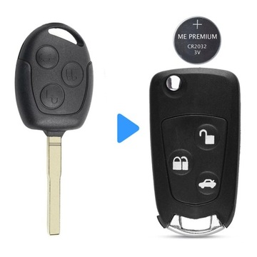 FORD FIESTA FUSION FOCUS MONDEO OBUDOWA KLUCZYKA