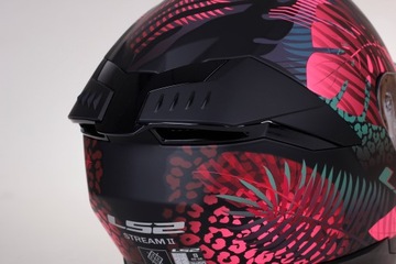 МОТОЦИКЛЬНЫЙ ШЛЕМ LS2 FF808 STREAM II Система Pinlock Jungle Pink ECE 22.06