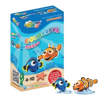 AJ07 JumPing Clay Colourful zestaw kreatywny DIY