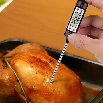 ЦИФРОВОЙ КУХОННЫЙ ТЕРМОМЕТР ДЛЯ МЯСА ВИНА ЖК-ЗОНД