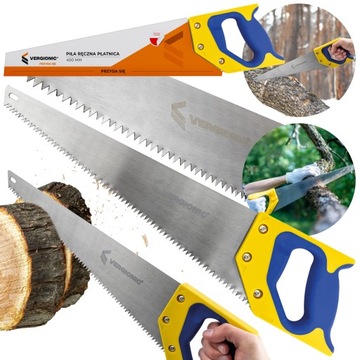 PIŁA RĘCZNA PŁATNICA DO DREWNA PIŁKA 400 mm VERGIONIC