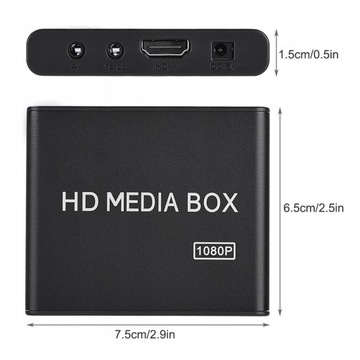 wkv-110-240V Full HD Mini Box Медиаплеер