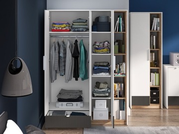 Шкаф Torino 01 ML МОЛОДЕЖНАЯ МЕБЕЛЬ - ДОСТАВКА В ТЕЧЕНИЕ 7 ДНЕЙ!!!