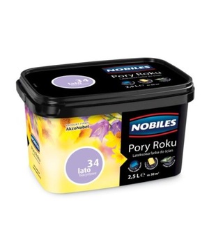 PORY ROKU NOBILES Farba lateksowa ścienna 2,5 l LATO HIACYNTOWE 32 mat