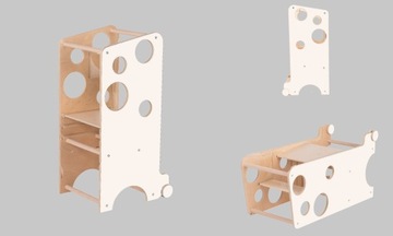 Кухонный помощник MONTESSORI Learning Tower 3в1 БЕЛЫЙ
