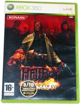 Hellboy The Science of Evil gra na Xbox 360, X360.