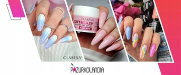 Лак для ногтей Claresa STARLIGHT 1 с золотыми блестками FLASH 5г