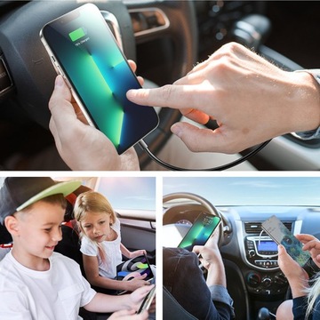 АВТОМОБИЛЬНОЕ ЗАРЯДНОЕ УСТРОЙСТВО JOYROOM С УДЛИНИТЕЛЕМ 45 Вт, 5xUSB-A РАЗВЕТВИТЕЛЬ