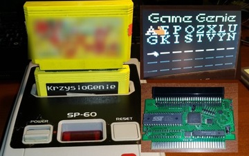 Krzysiogenie GameGenie Pegasus Famicom